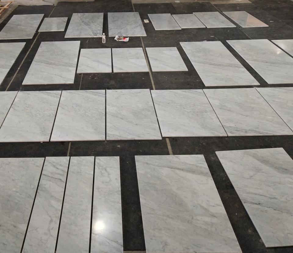 Biano Carrara White marble for wall flooring tile
