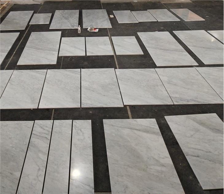 Large White Marble Tiles