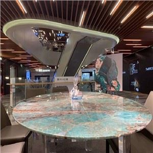 Piano tavolo amazon in marmo verde