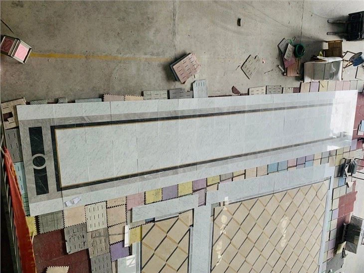 Marble Medallion Floor Tile