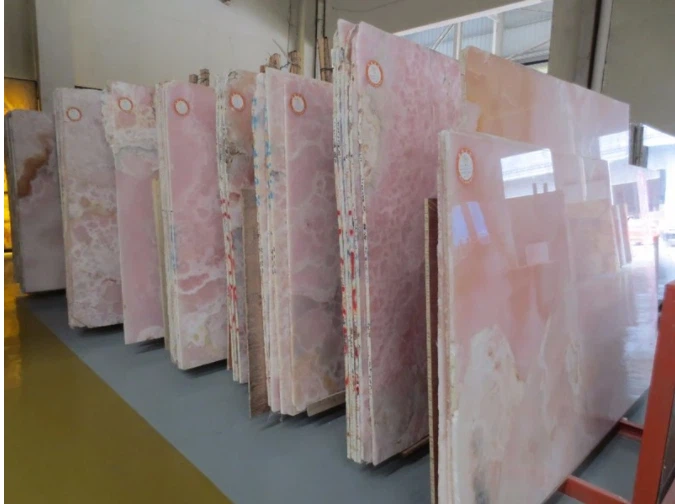 Pink Onyx Purple Jade Onyx Marble For Decoration Wall And Floor