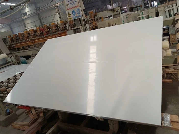 Pure White Artificial Marble Slabs